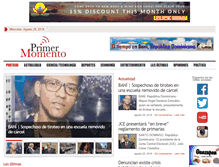 Tablet Screenshot of primermomento.com